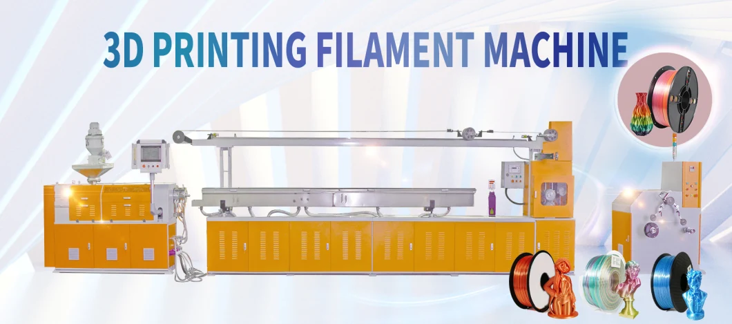 3D Filament Extruder/1.75mm ABS Filament Plastic Extrusion Machine Line for 3D Printing