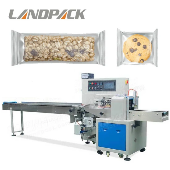 Landpack Lp-350b Портативная упаковочная машина для упаковки вафельного печенья без лотков