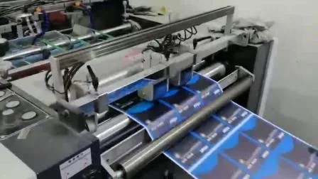 Полностью автоматический планшетный принтер Картон Алюминиевая фольга Пластиковая резка покрытия Склеивание Тиснение Термопленка для ламинирования (SAFM-1080)
